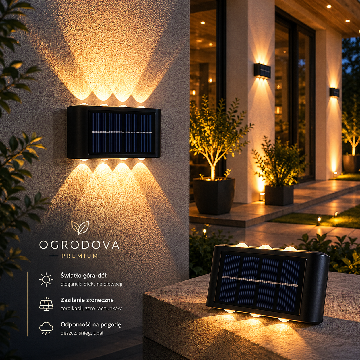 LumiWall™ – Nowoczesne światło ścienne LED