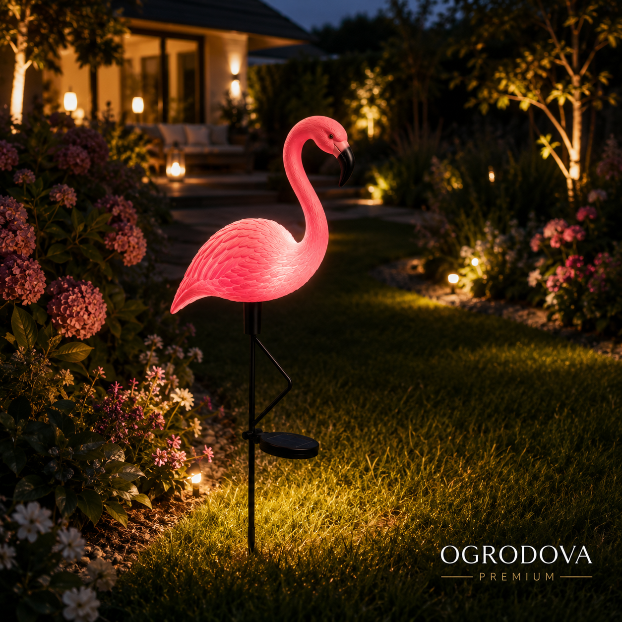 Flaminco™ - Solarny Flaming Ogrodowy