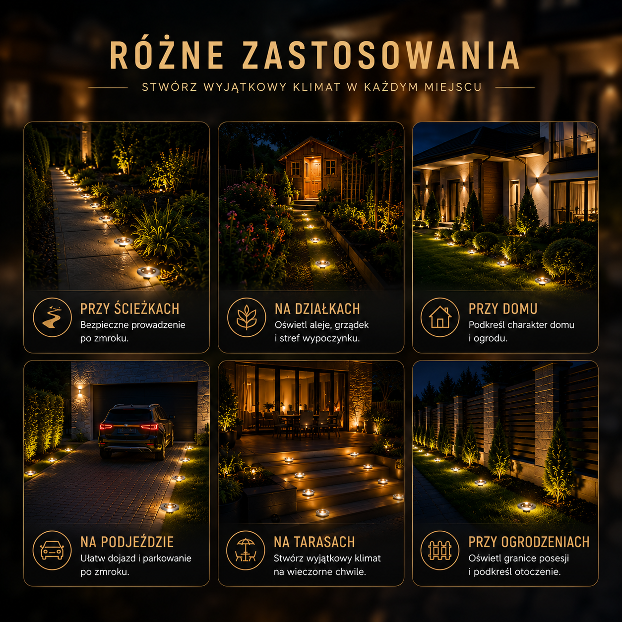 SolarGlow™ - Lampa Najazdowa LED