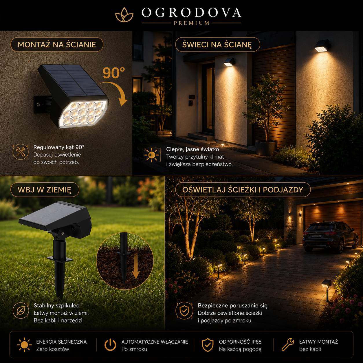 LumiGuard™ - Lampy Solarne Premium