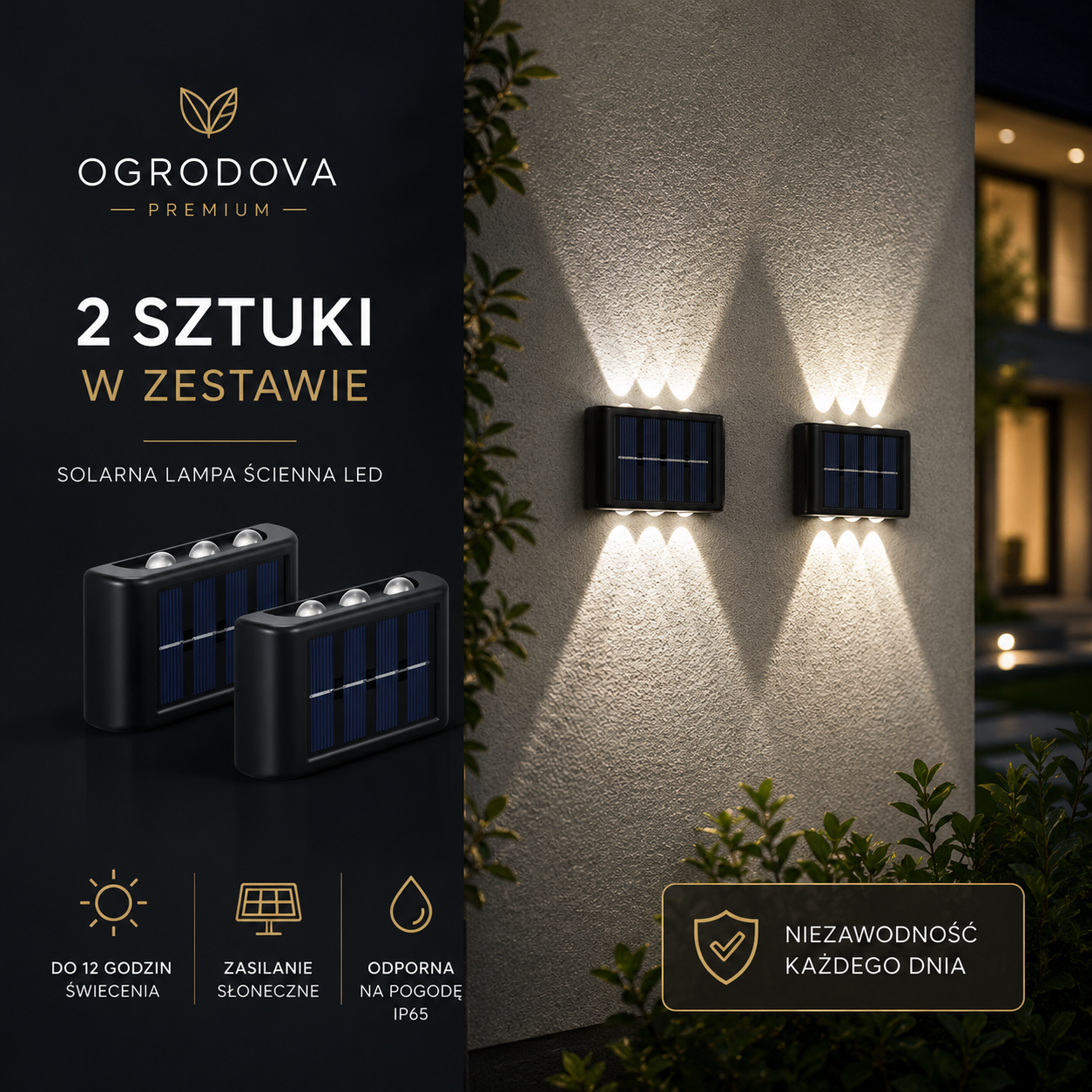 LumiWall™ – Nowoczesne światło ścienne LED
